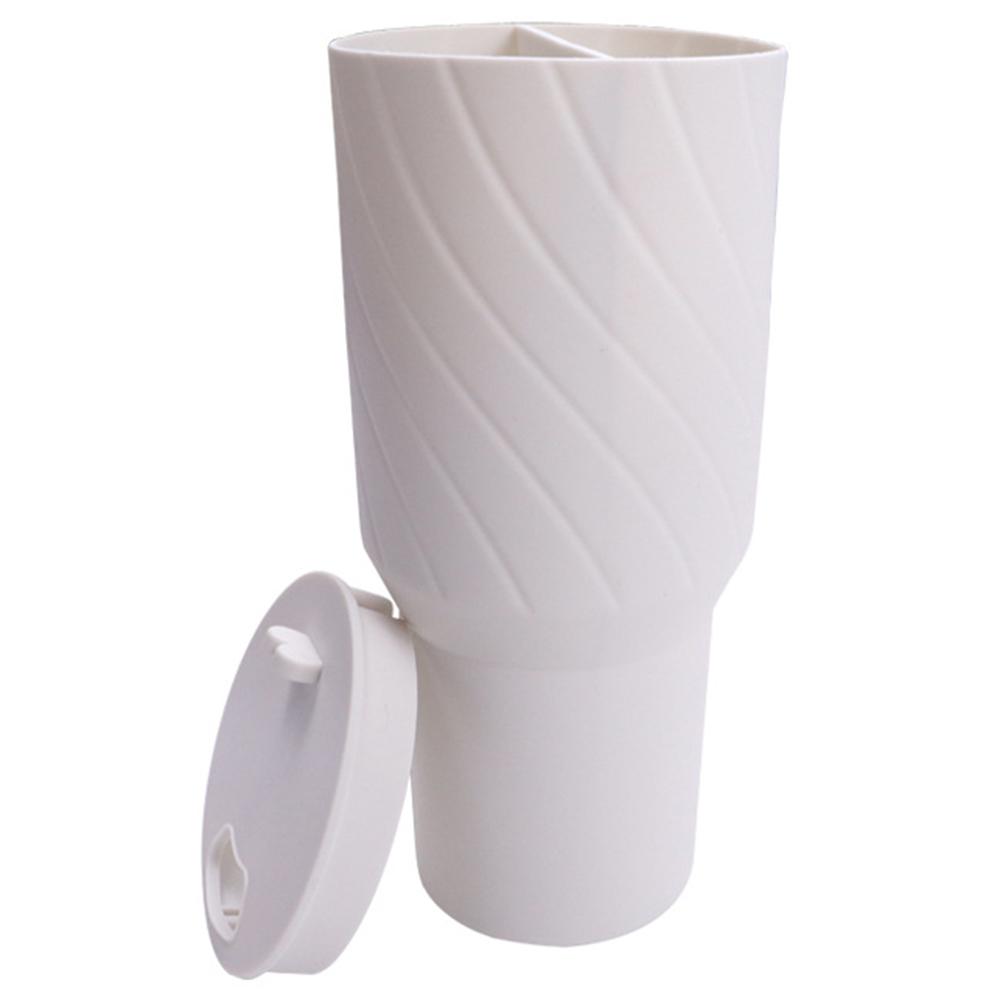 

For Stanley 40oz Cup 2-Divided Silicone Liner 2 Compartment Water Cup Lining (BPA Free, No FDA) C