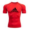 Men's Quick Dry Compression Athletic Tight Fit Shirts Breath
