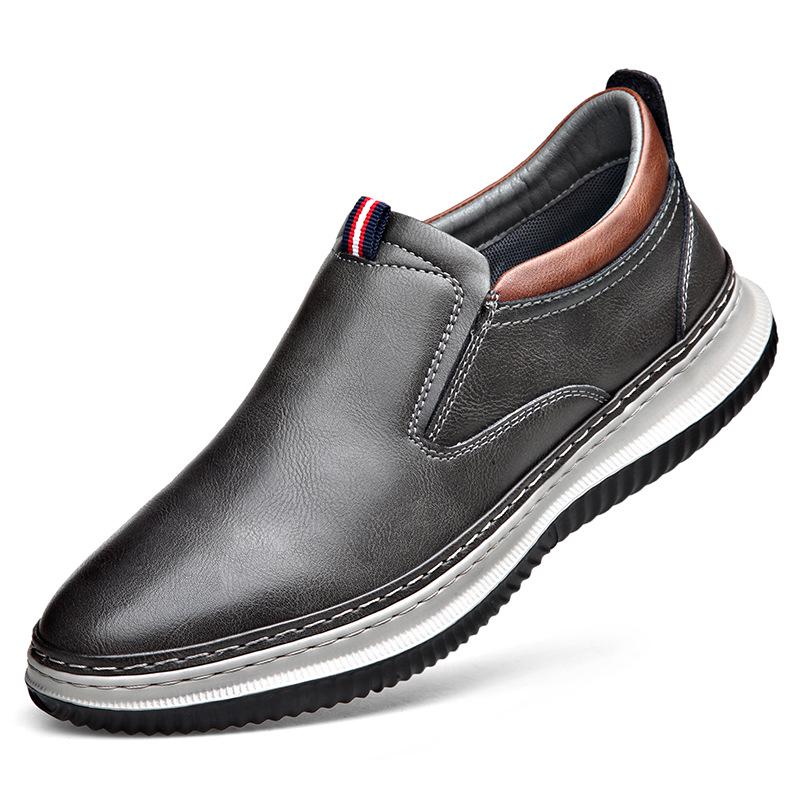 Men s Casual Lightweight Lace-up Shoes - Trendy, Soft-soled, Slip-on, and Comfortable. 44
