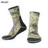Diving Socks 3mm Neoprene Diving Socks Camouflage Beach Swimming Keep Warm for Scuba Diving