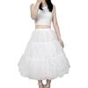 Fashion Lolita Petticoat Without Hoop Cosplay Ball Gown Petticoats White Breathable Wedding Petticoats Party Dress