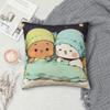 Cute Cartoon Bubu And Dudu Series Square Pillowcase Pillow Cover Cushion Decor Comfort Throw Pillow for Home Bedroom