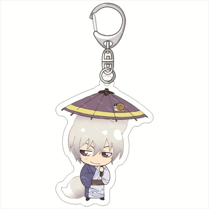Cartoon Anime Kamisama Love Keychain Acrylic Figure Keyring Pendant Cosplay Jewelry Gift 2024