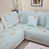 Pujiang Washed Cotton Sofa Cushion Four Seasons Universal Fabric Non-Slip Simple Modern Pure Cotton Sofa Towel Manufacturers