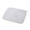 Towa Sangyo RAKUSOJI Kitchen Draining Extra Thick 30 X 40 Can Also Be Used As a 1 Piece Mat, Absorbent, Microfiber, Approx. Cm, Dishcloth, Washable,