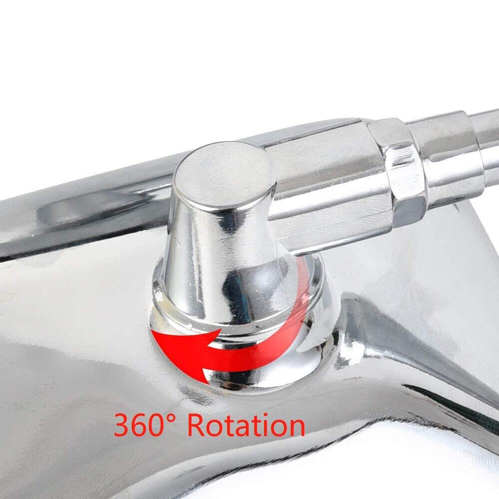 Pair Universal Rectangle Motorcycle Rearview Mirrors 10mm Chrome retrovisor moto mirror moto For Honda Motorbike Scooter E-Bike