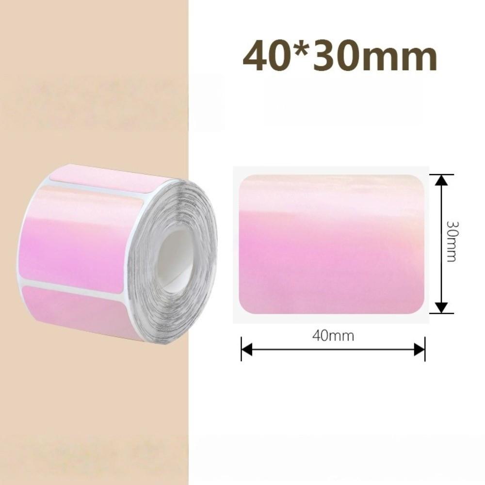 230pcs New Thermal Laser Label Paper Waterproof 40x30 Mm Rectangular Label Self Adhesive Tear-resistant Printer Paper