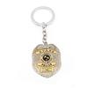 Game Raccoon City Police Badge Pendant Necklace Keychain Gifts Jewelry Accessories
