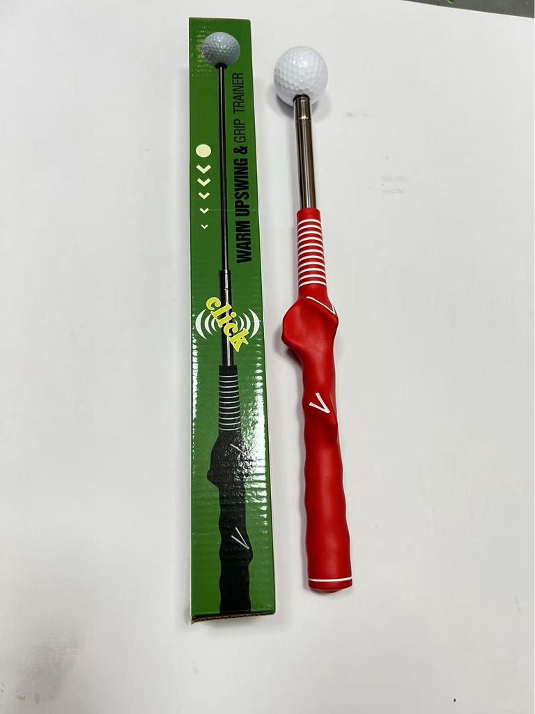 Left-Handed Telescopic Golf Swing Trainer for Beginners