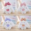 Plush Bunny Keychain With Cartoon Design For Women And Men Gift