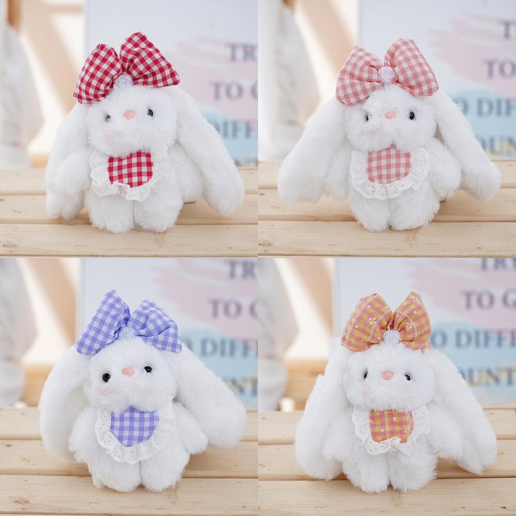 Plush Bunny Keychain With Cartoon Design For Women And Men Gift