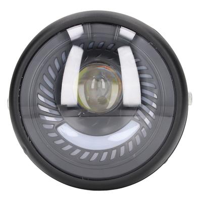 6.5in Motocyklový LED světlomet Retro Kulatý světlomet IPX66 Vodotěsný pro motocykly skútry