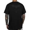 Kith Graphic Print Crew Neck Short Sleeve T-Shirt Men Tops Black KHM-032763