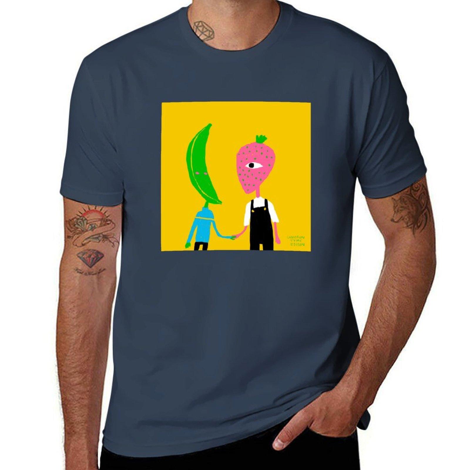 Couple of Fruits TShirt Moisture Wicking Quick Dry Tee S