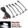 Universal LED Car Lights Front LED Grille Lights With Harness Eagle Eye Lamp For Pickup Off-Road SUV Ford Toyota Car Accessories Neon Lights 4