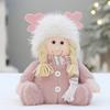 Party Supplies Pink Christmas Doll Elf Boy Girl Soft Merry Christmas Decoration Cartoon Festival Home Window Decoration