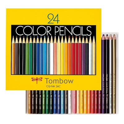Tombow Colored Pencils NA Series 24 Colors In Paper Box CQ-NA24C