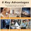 Smart Wireless HD Security Camera with Full-Color Night Vision & Two-Way Talk