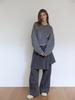 Asula Wool Rivet Pants (Charcoal)