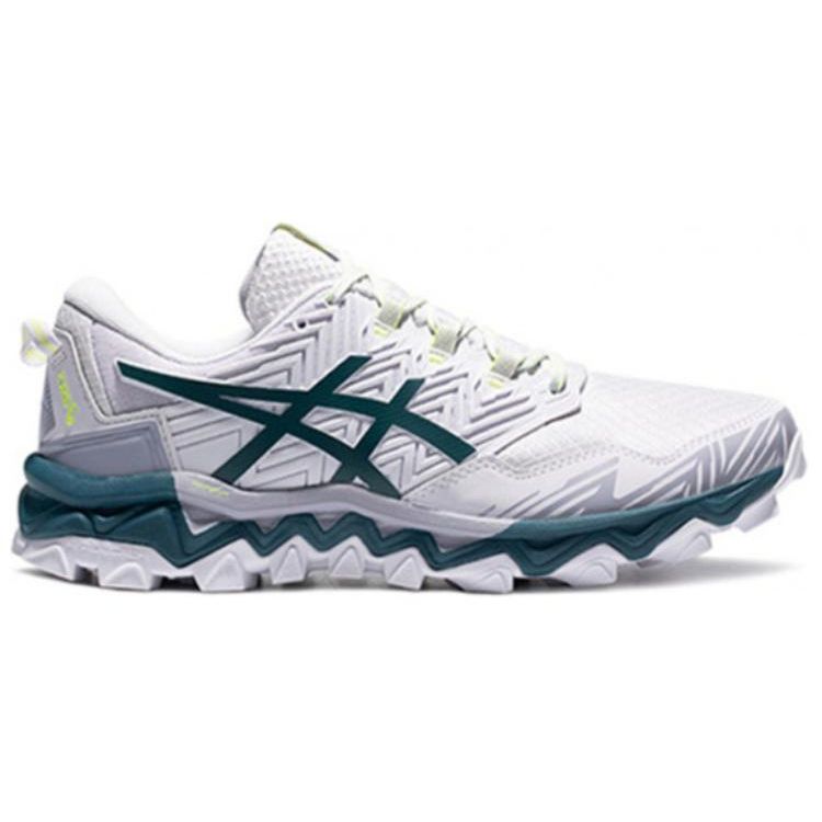 Asics Gel-FujiTrabuco 7 Fabric Synthetic Leather Trail Low-Top Running Shoes Men sneaker Gray 1011B256-021