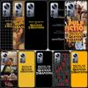Written And Directed By Quentin Tarantino Clear Phone For Xiaomi Poco X7 X6 X5 F6 F5 F7 Mi 14 Ultra 15 13 12 12X 12T 11T 10T Pro