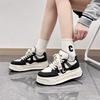 2025 Summer New Korean Version Ins Student Little White Shoes Platform Heightening Sports Board Shoes Trend Street Casual Shoes