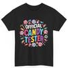 Halloween Official Candy Tester Lover Adult T Shirt