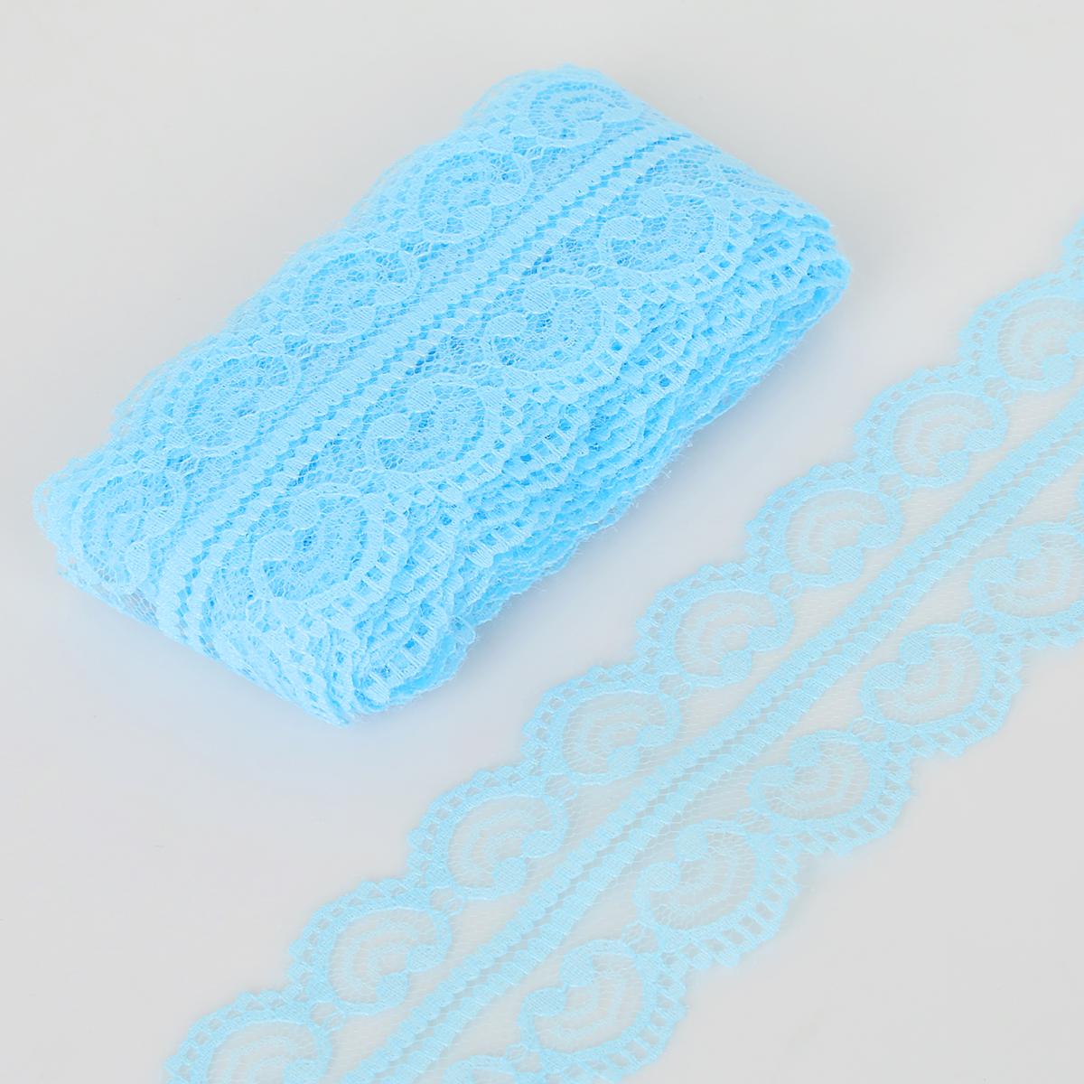 

Белая кружевная лента, ремесленные изделия, вышитая сетка, кружевная отделка, тканевая лента, аксессуары для шитья своими руками светло-синий