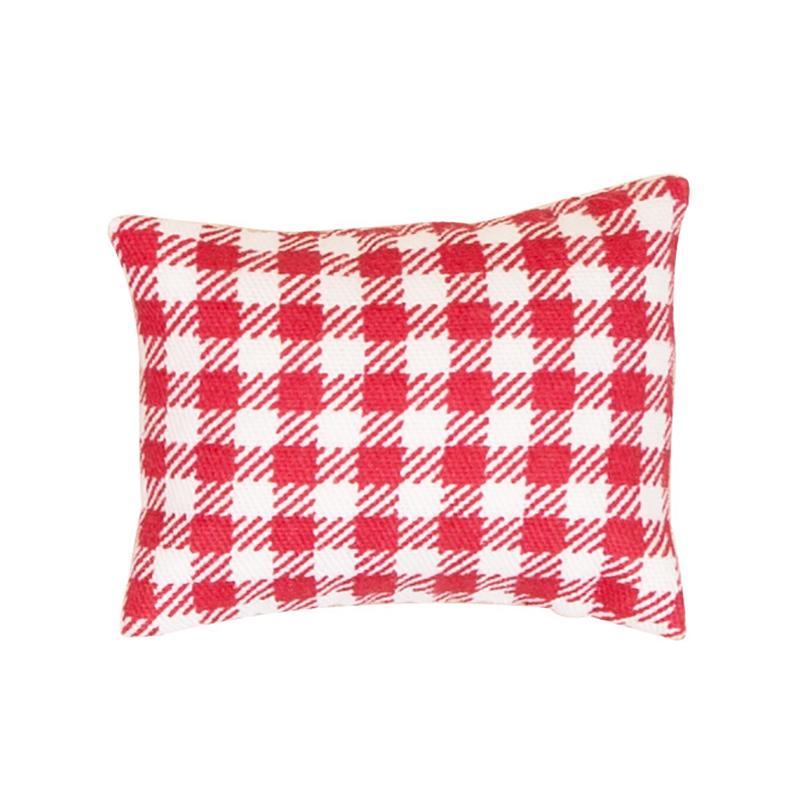 2Pcs 1:12 Dollhouse Mini Furniture Cloth Sofa Pillow Doll House Home Furnishings