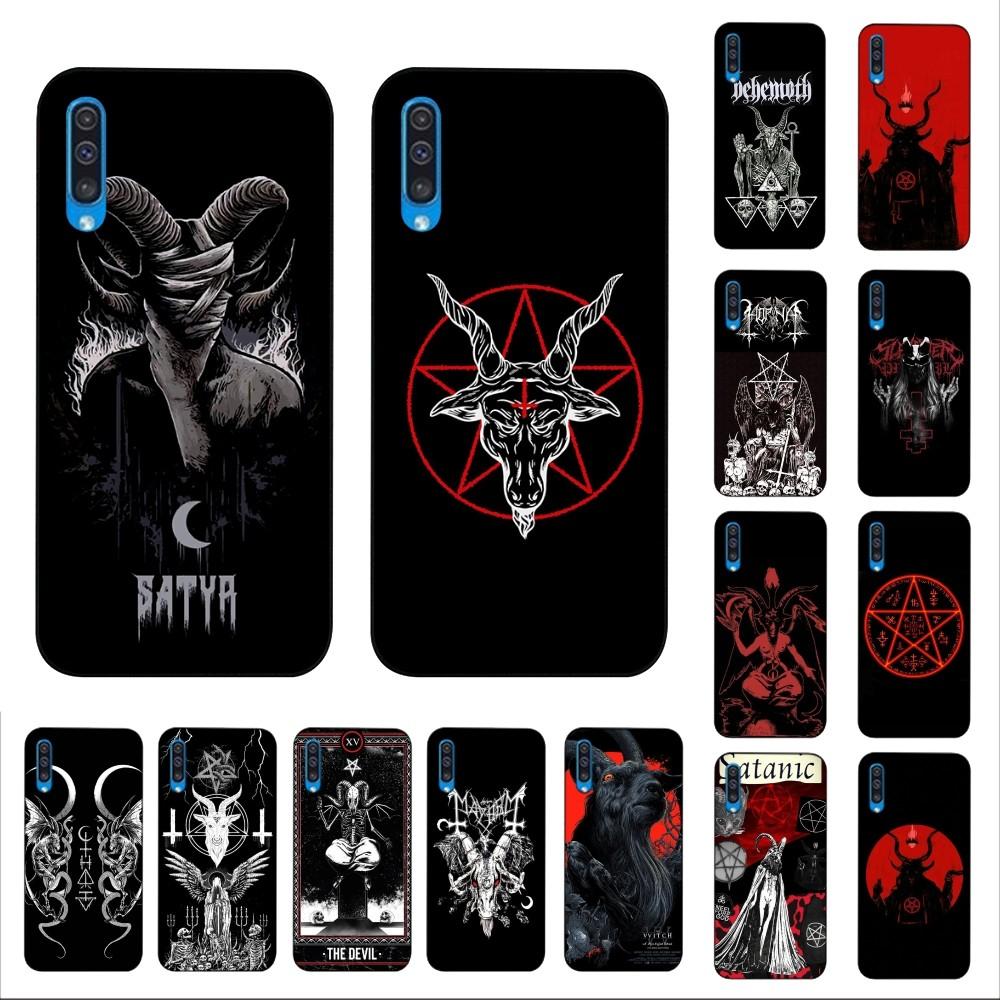 Devil Satan Phone Case For Samsung A 10 11 12 13 20 21 22 30 31 32 40 51 52 53 70 71 72 73 91 13 Shell