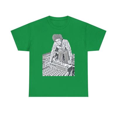 Herbie Hancock Jazz Art Graphic Print Unisex Heavy Cotton T-Shirt