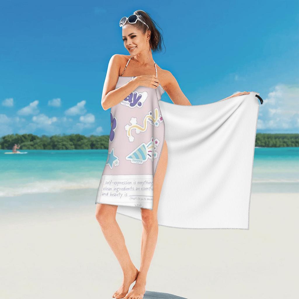 Florence By Mills Millie Bobby Brown Beach Towel Soft Microfiber Quick Dry Absorbent Quick Towels For Swimming