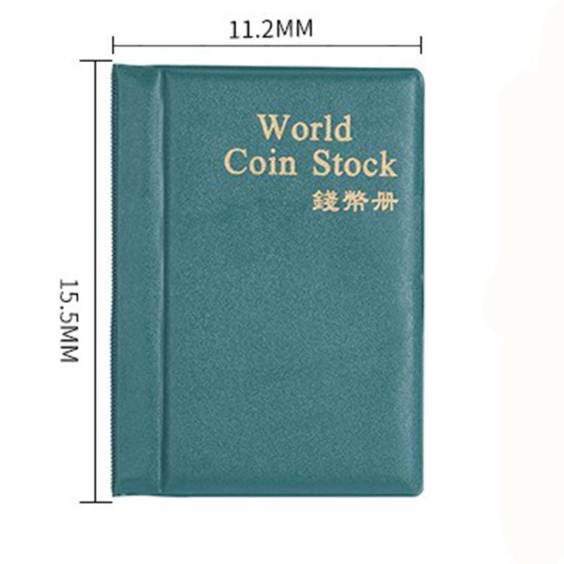 Album World Coin Stock Printing se 120 kapsami pro pamětní sbírku