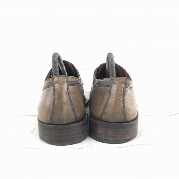 ROTUSE Leather U-Tip Shoes [8/26.5/Brown] McKay Dress Shoes(USED)