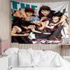 Kurokos Basketball Wandteppich für Schlafzimmer Ästhetik Klassenzimmer Wandbehänge für Wohnzimmer Studentenwohnheim Büro, Ideales Kreatives Geschenk