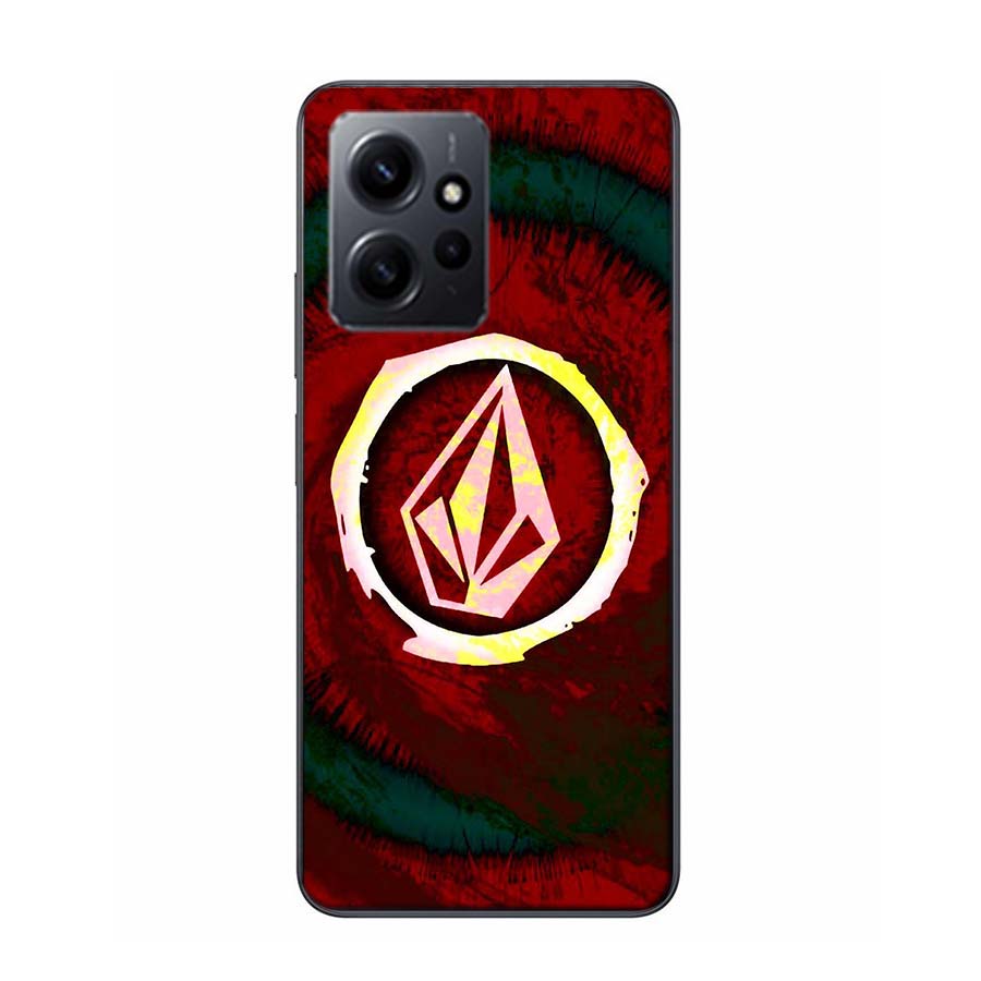 Coque de téléphone avec logo Volcom pour Redmi 12 13C 12C 15C 9 10 10C Note 13 Pro Plus 14 15 Pro 9T 9C 9A Housse souple en TPU Coques transparentes pour téléphone Sho