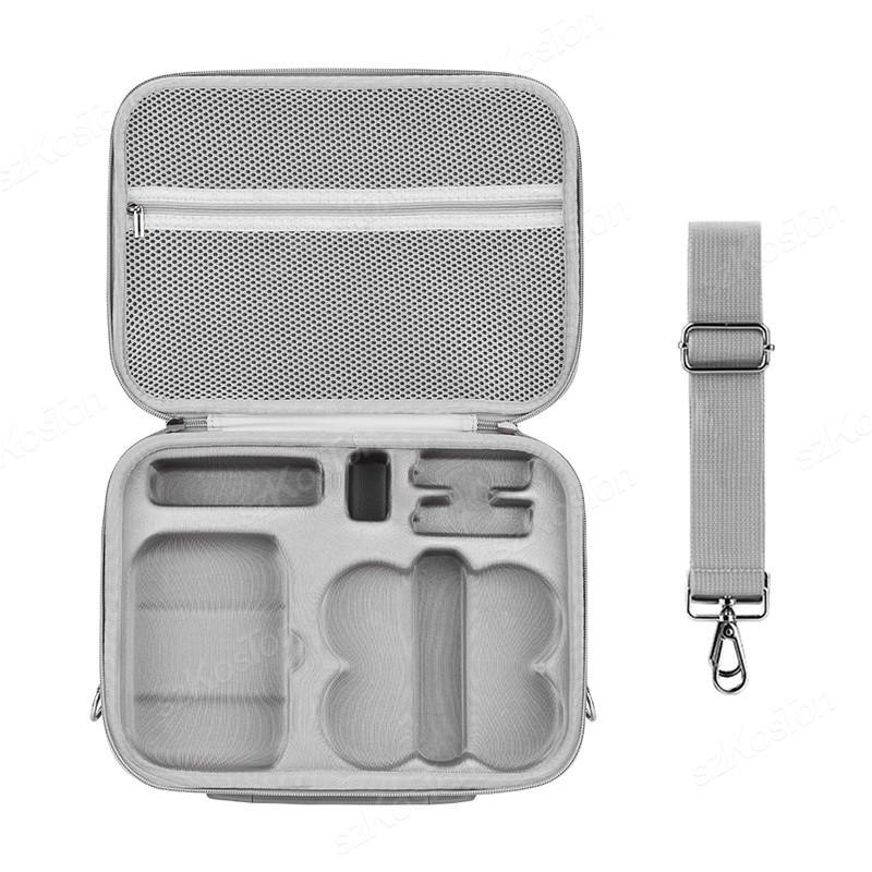 Storage Bag for DJI NEO Integrated Carrying Case Handbag Travel PU Suitcase with Shoulder Strap Drone RC-N3 Accessories