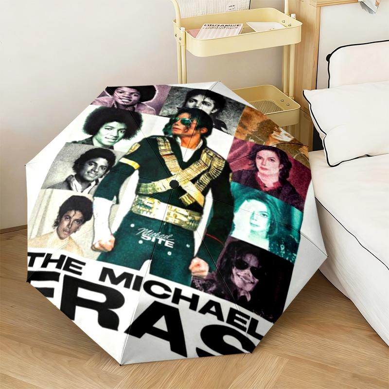 Der renommierte amerikanische Grammy-Gewinner Michael Jackson Regenschirm ist für alle Jahreszeiten geeignet, einschließlich Zuhause, Reisen und Outdoor-Aktivitäten Y5