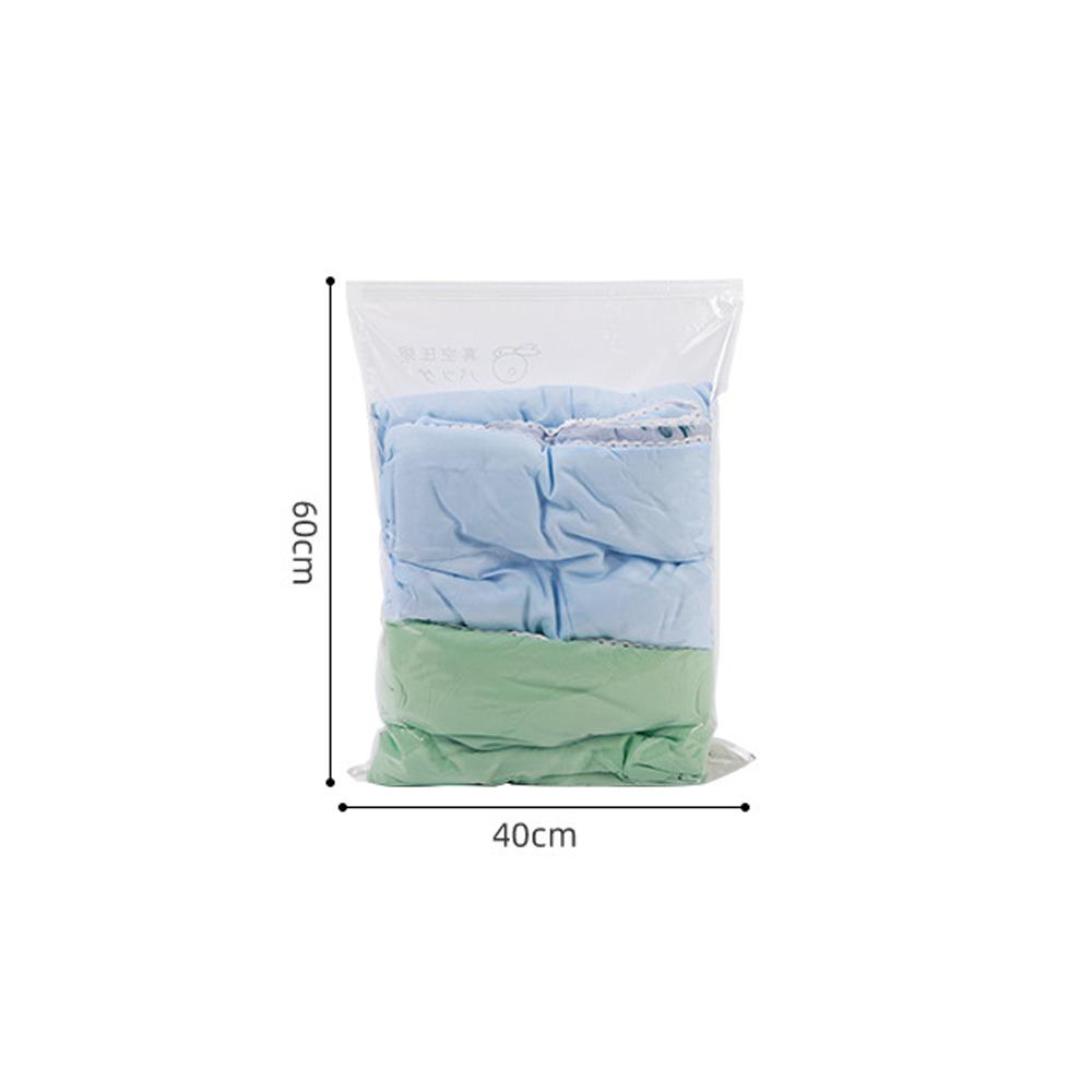 High Capacity Vacuum Bag Package Compressed Organizer for Quilts Clothes Transparent Space Saving Seal Bags Foldable Storage Bag