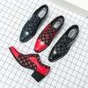 Luxury Classic High Heels Men Leather Shoes Height Increasing Casual Wedding Party Dancing Shoes Men Spring/Autumn 2024 Hot Sell