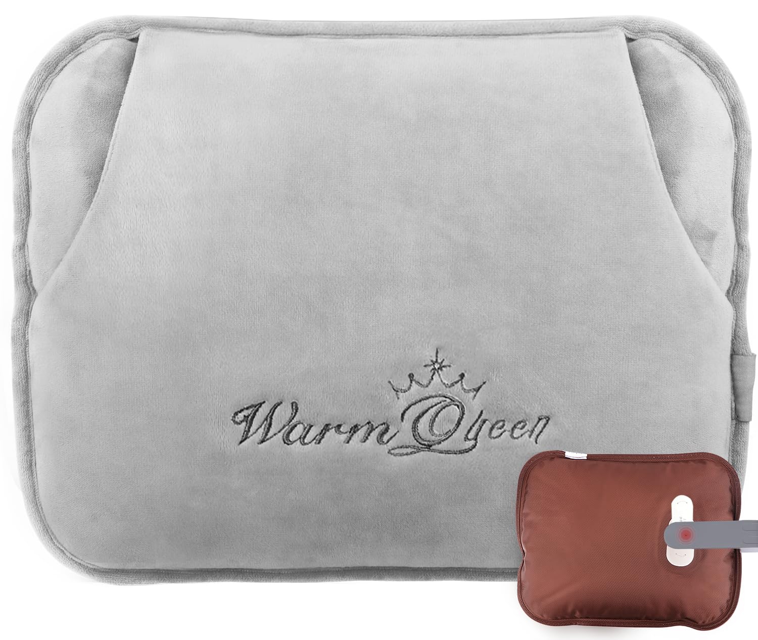 

Great Home JP Rechargeable Hot Water Bottle [Large Size & Insulated Pocket-Style Design] Eco-Friendly Hot Water Bottle, Retains Heat for 5-15 Hours, C