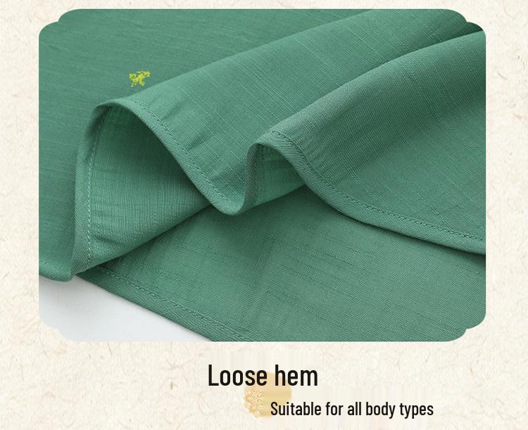 2026 Mid-aged & Elderly Women's Summer Short-sleeve Two-piece Set - Grandma Mom Pajama Top & Pants
