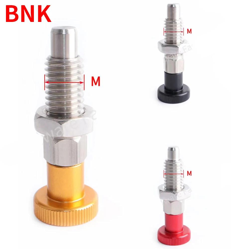M10/M12 Bolt Multifunction Spring Stop Indexing Pin Self Locking Reset Type Knob Plunger Indexing Bolt Positioning Pin