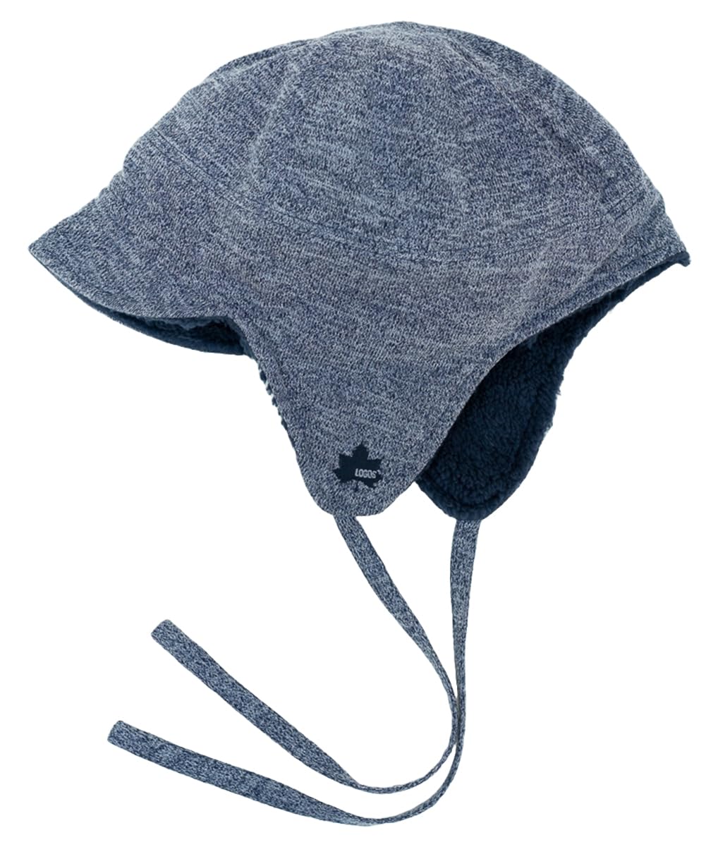 

Шапка-пилот Nakota LOGOS с флисовой подкладкой и ушами для мужчин и холодной погоды, для улицы, один размер подходит большинству, кепка, уши, унисекс, женщины, защита,