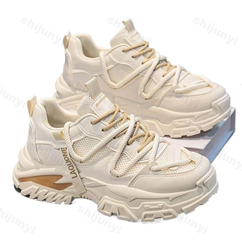 Fashion Men Casual Sports Shoes 2025 Summer Anti-slippery Mesh Breathable Outdoor Running Shoes Student Fashion Male Sneakers Zapatillas