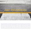 No Parking Silicone Template Reusable Washable 12Inch Letter Road Sign Parking Lot Paint Template For Asphalt Pavement Sidewalk