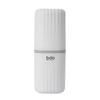 Portable Toothbrush and Mouthwash Holder Set with Toothbrushing Cup
