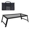 Camping Table with Mesh Desktop Foldable Outdoor Folding Compact Furniture for Campers,