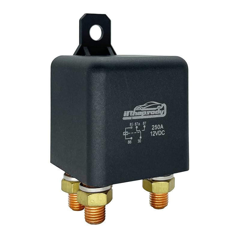 irhapsody Relay 120A, 12V Continuous Duty SPST 4-pin High Power Relay