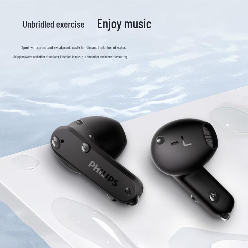Philips TAT2139 Wireless Bluetooth In-Ear Sports Earbuds with ENC